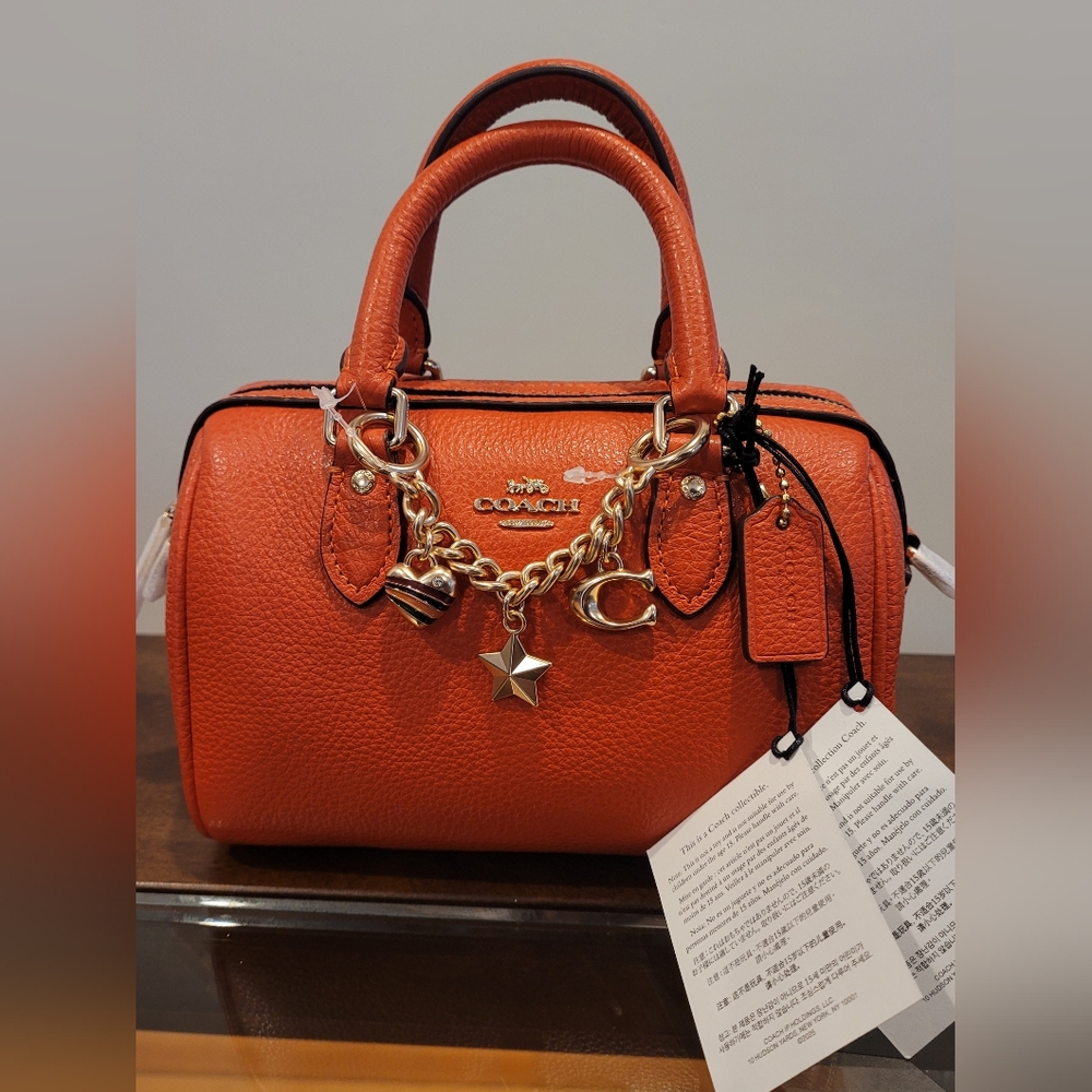 Coach Gold Mango MINI Rowan
